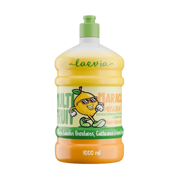 Laevia Mult Fruit Mascara 3 em 1 - 1000ml - Maracujá Suave