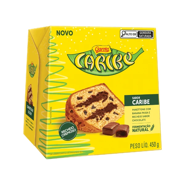 Panettone Caribe Garoto