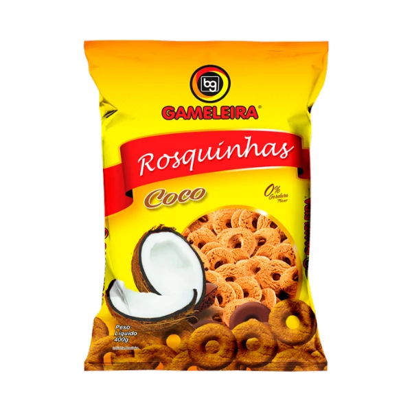 Rosquinha Sabor Coco Gameleira